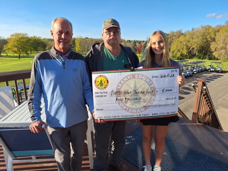 Isanti Sportsmens Club Donation 2023 2